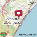 Mappa Al Pepe Rosa di Borghetto