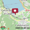 Map Al Sole Calceranica al lago