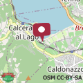 Mapa Al Sole di TSS' - Cozy Apartment a 20 Metri dal Lago di Caldonazzo - Perfetto per coppie a Calceranica al Lago