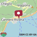 Mapa Al vecchio porto casa a Cannero