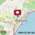 Carte Alassio prima collina appartamento vista mare