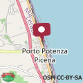 Map Conero-Fronte Mare-30mt-Corte e Spiaggia di Sabbia