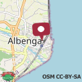 Map Albenga Sweet Holidays rooms & apartaments trilocale con ampio terrazzo e posto auto a 2 passi dal mare