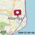 Map Albenga Sweet Holidays trilocale con ampio terrazzo e posto auto privato