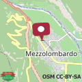 Karte Albergo Al Borghetto