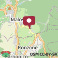 Map Albergo Bucaneve