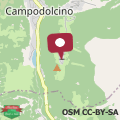 Map Albergo Casa Alpina San Luigi