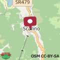 Map Albergo Centrale Scanno