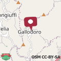 Map Albergo diffuso Borgo Gallodoro da Sara