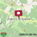 Mapa Albergo Diffuso Sauris in Sauris Di Sopra