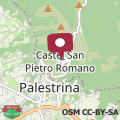 Mapa Albergo Diffuso Tra vicoli e tramonti Castel San Pietro Romano
