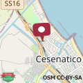 Map Albergo Etico Cesenatico