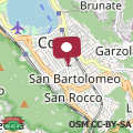 Mapa Albergo Le Due Corti