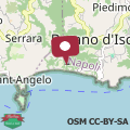 Map Albergo Olmitello - cucina vegetariana bio e tradizionale