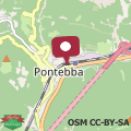 Map Albergo Pontafel
