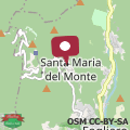 Mappa Albergo Sacro Monte Varese