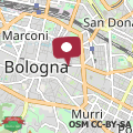 Mappa Appartamento Moderno in Piazza Aldrovandi