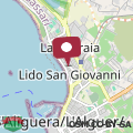 Mapa Cervi flat close to the sea and the historic centre of Alghero