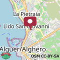 Mappa Alghero Attico Angela con grande veranda