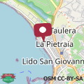 Mappa Alghero casa con piscina lido fronte mare