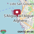 Map Alghero Centro Storico da Pino