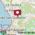 Mapa Alghero Family Terrace with sea view