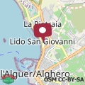 Map Alghero Lido Apartment