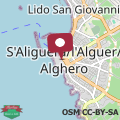 Mapa Alghero old town - Corallium