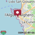 Mappa Alghero, old town