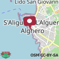 Mappa Alghero P.Umberto old town