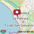 Map Alghero sea and sun