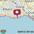 Mapa AliGre a Boccadasse - Genovainrelax