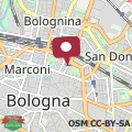 Map All'Ombra Della Luna, Bologna By Short Holidays