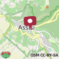 Mappa MyAssisiSuite - All'Ombra di Santa Chiara - Dimora Storica con Idromassaggio - Un Unico Spazio di 140mq per Gruppi - Assisi Centro - Accoglienza Live - Mówimy po polsku