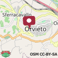 Mapa Alla cava Orvieto