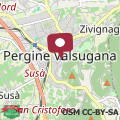 Map Alla Contrada, Pergine Valsugana Ospitar