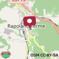 Mapa Alle Terme B&B Poesia
