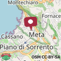 Map Allegra Apartment - De Vivo Realty Meta di Sorrento