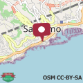 Mapa Appartamento centralissimo Sanremo