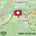 Mapa Alloggio Gravere