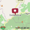 Map Alloggio per Vacanze a Isolabona