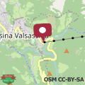 Map Alpine Swim and ski in Valsassina