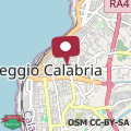 Mappa Althea B&B a Reggio Calabria