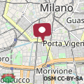 Mapa JOIVY Apt for 6 with Big Terrace in Milan Centro Storico