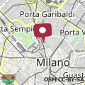 Map JOIVY Charming Apt with Terrace in the very heart of Milan