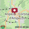 Mappa Alverà Luxury apartment - centro Cortina d'Ampezzo