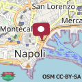 Mapa Amazing and central penthouse with terraces in the heart of Napoli