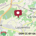 Mapa Lovely Apartment In Lazzeretto With Wifi