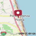 Mapa Amazing Home In Porto Potenza Picena With Wifi