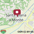 Mapa Beautiful Home In Santa Maria A Monte With Wifi